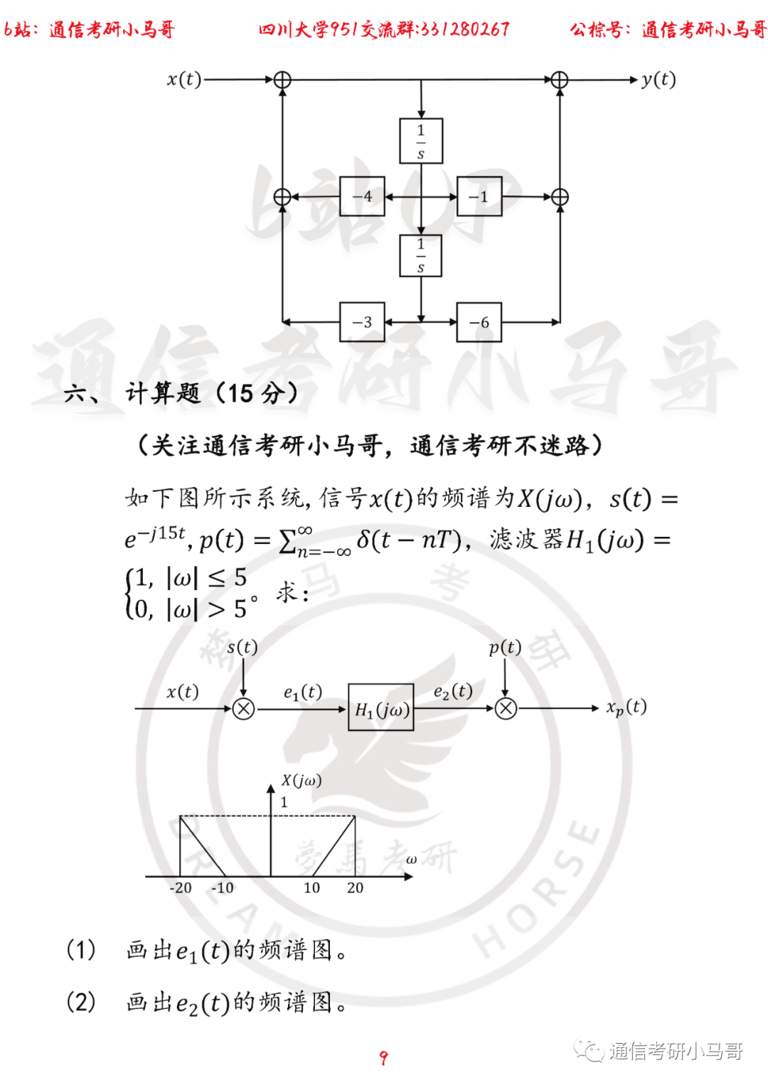 图片[9]-【四川大学951】22年考研真题及解析四川大学951-梦马考研