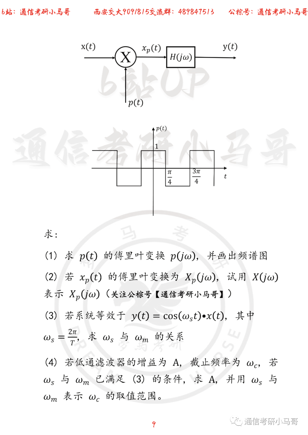 图片[9]-【西安交大909/815】22年考研真题及解析西安交大909/815-梦马考研