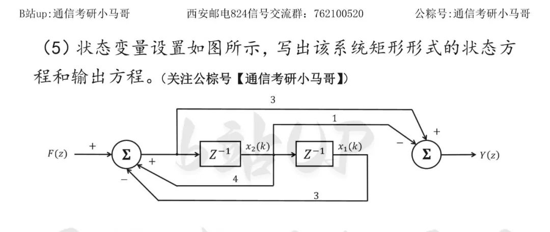 图片[8]-【23真题】四电四邮、专业课最简单的！西安邮电大学824-梦马考研