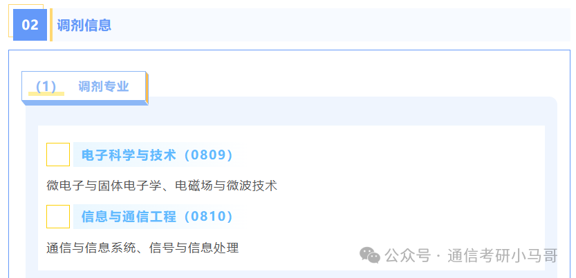 图片[2]-【240320 】中国电子科技集团公司第二十九研究所—080900 电子科学与技术、081000 信息与通信工程-梦马考研