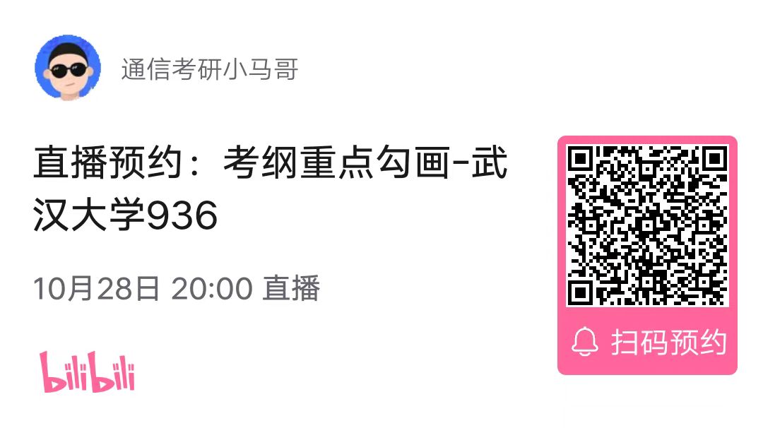 【考纲重点分析公开课】武汉大学936考纲重点分析！（10.28）-梦马考研