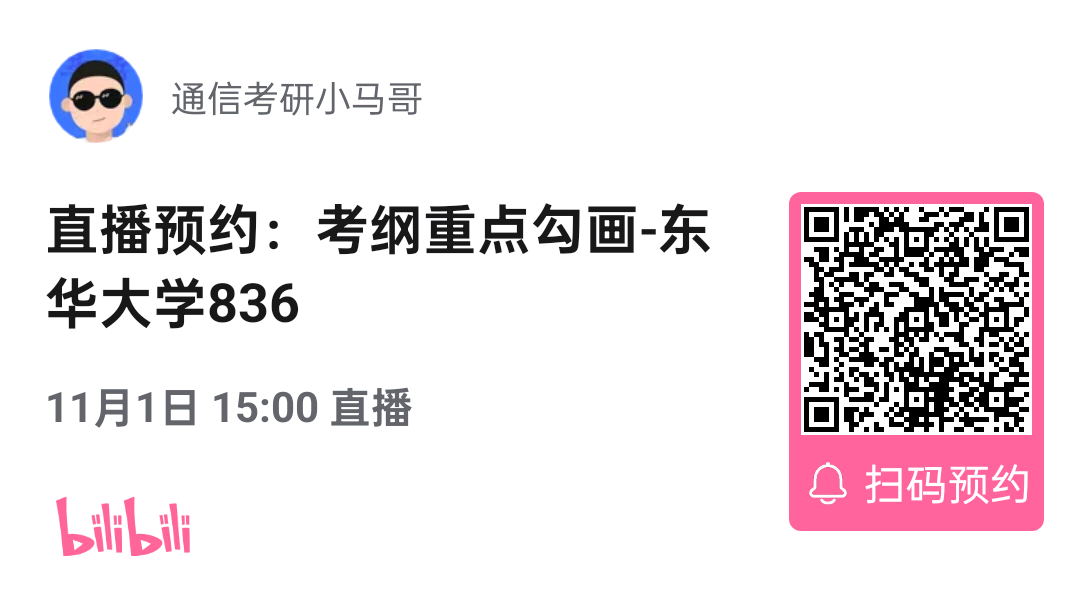 【考纲重点分析公开课】东华大学836考纲重点分析！（11.1）-梦马考研