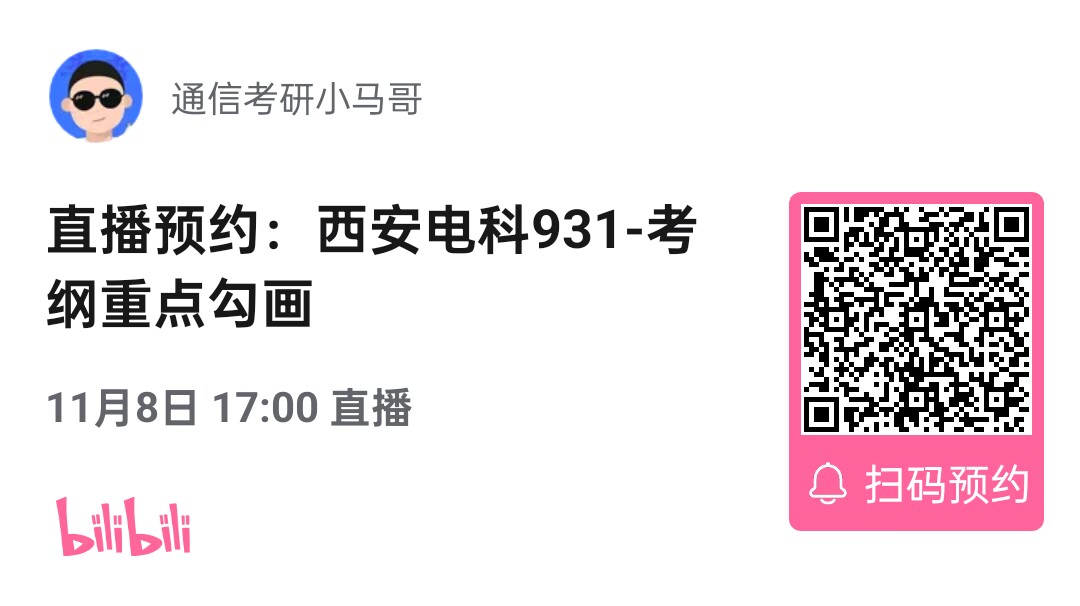 【考纲重点分析公开课】西安电子科技大学931考纲重点分析！（11.8）-梦马考研