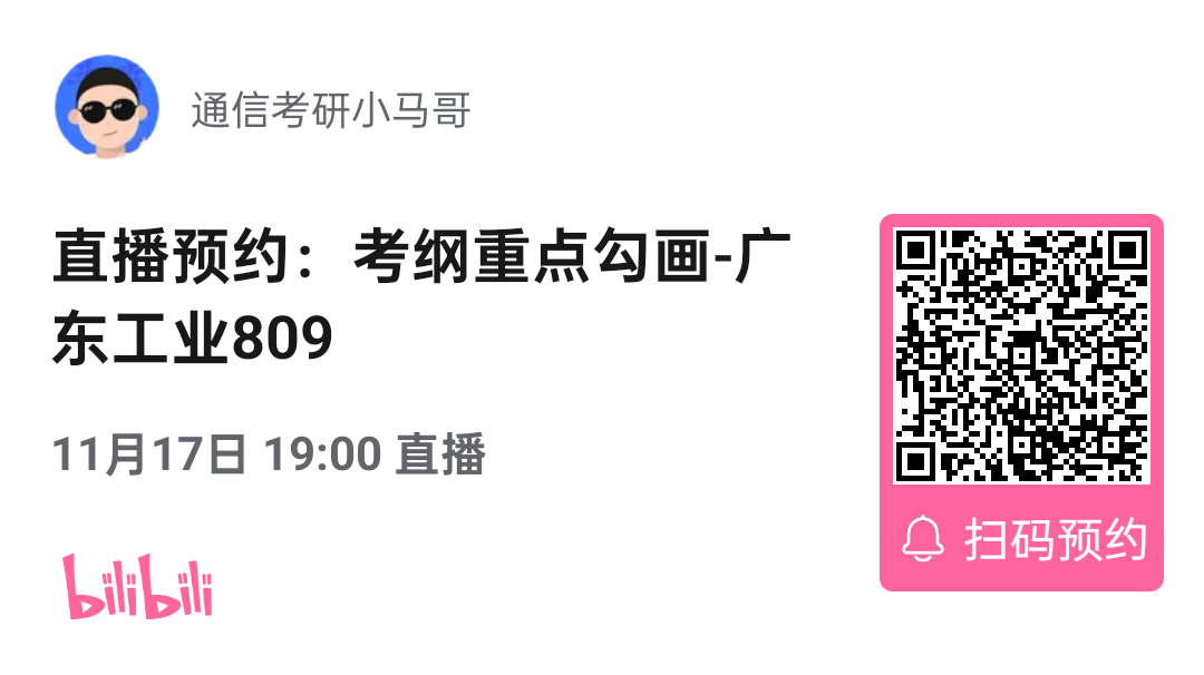 【考纲重点分析公开课】广东工业大学809考纲重点分析！（11.17）-梦马考研