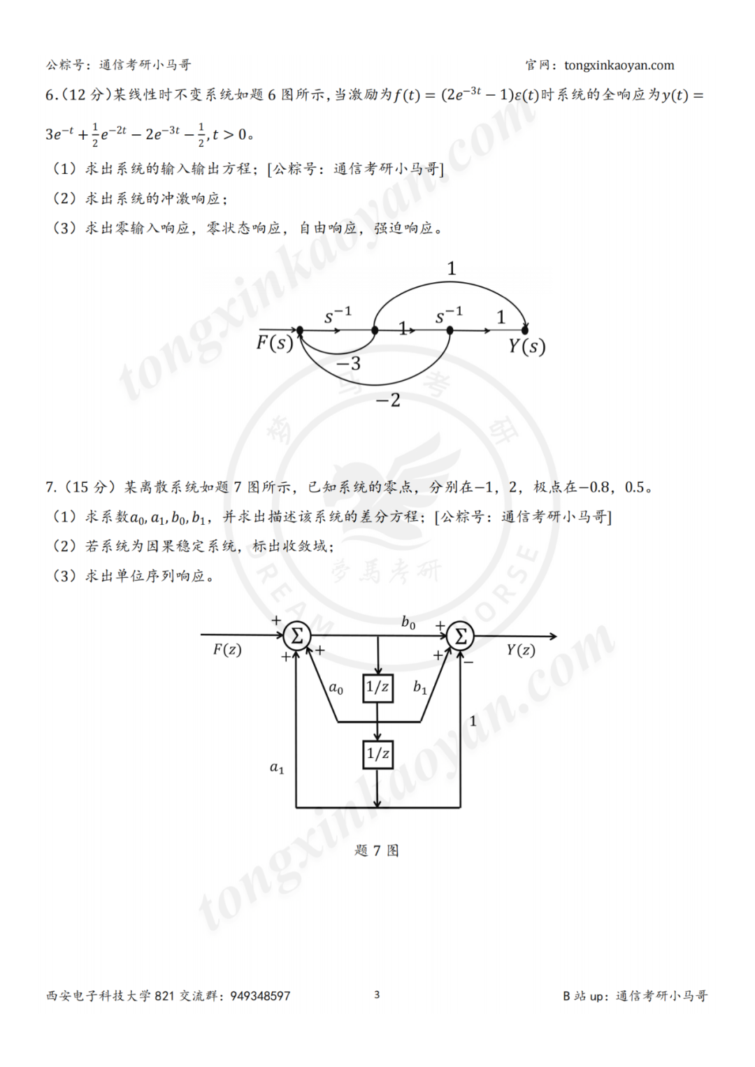 图片[3]-【25真题】最卷211！两电之一！-梦马考研