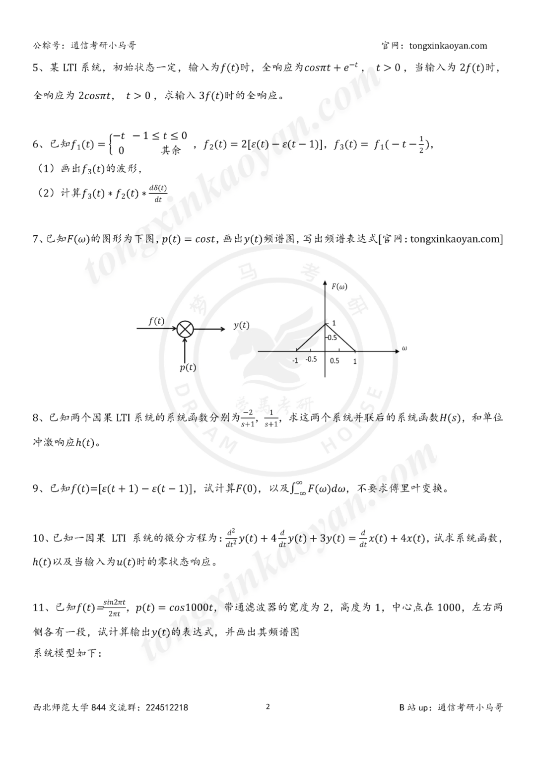 图片[2]-【第54套】好题， 必做。-梦马考研